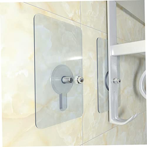 Image of Cabilock Photo Frame Hanging Hooks Without Nails 10pcs Traceless Hooks Kit Non-Trace Picture Hangers for Home Office No Mark on Wall
