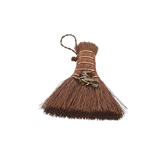 STOBAZA Craft Pendant Witch Broom Ornament Car Hanging Prop Home Decor Accessory
