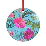 Détails d'impression double face : cette décoration en acrylique double face Hello Hawaï a des impressions distinctes sur les deux côtés. La technologie d'impression UV garantit une couleur durable, de sorte qu'elle ne semble jamais à l'envers