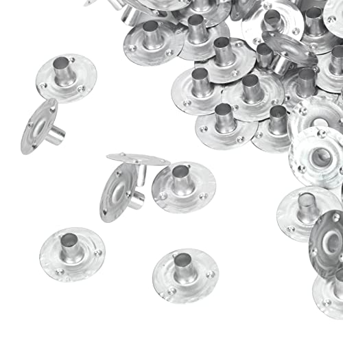 200 piezas base metal para mechas de vela miniatura 4