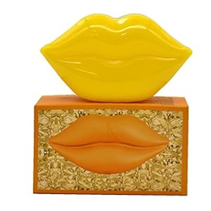 Lip Patches Crystal Collageen Anti-aging Rimpel Lip Moisturizer Voeding Geel 20 Stks, Lip Moisturizer