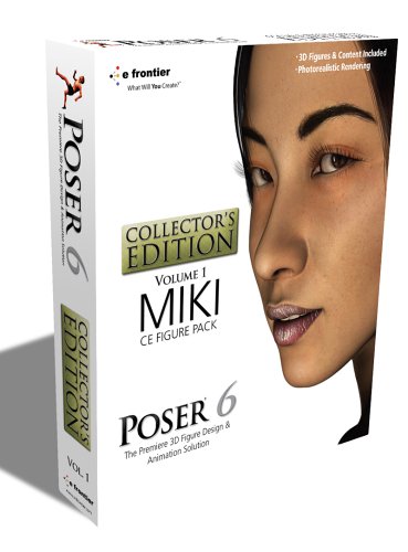 e frontier Poser 6 Collector's Edition with Volume #1 Figure Pack (Mac)