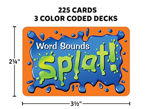 Beginning and Ending Sounds Splat juego de cartas miniatura 3