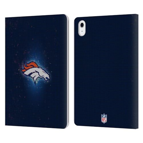 Carcasa de cuero NFL LED Denver Broncos exclusiva para Apple iPad Air