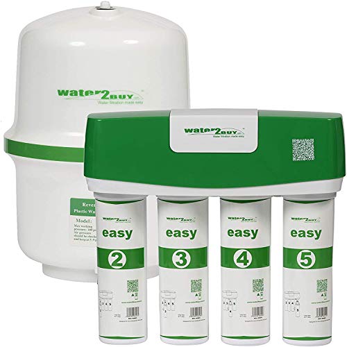 Water2buy Omgekeerde Osmose RO500 | 5-traps omgekeerde osmose waterfiltersysteem zonder pomp