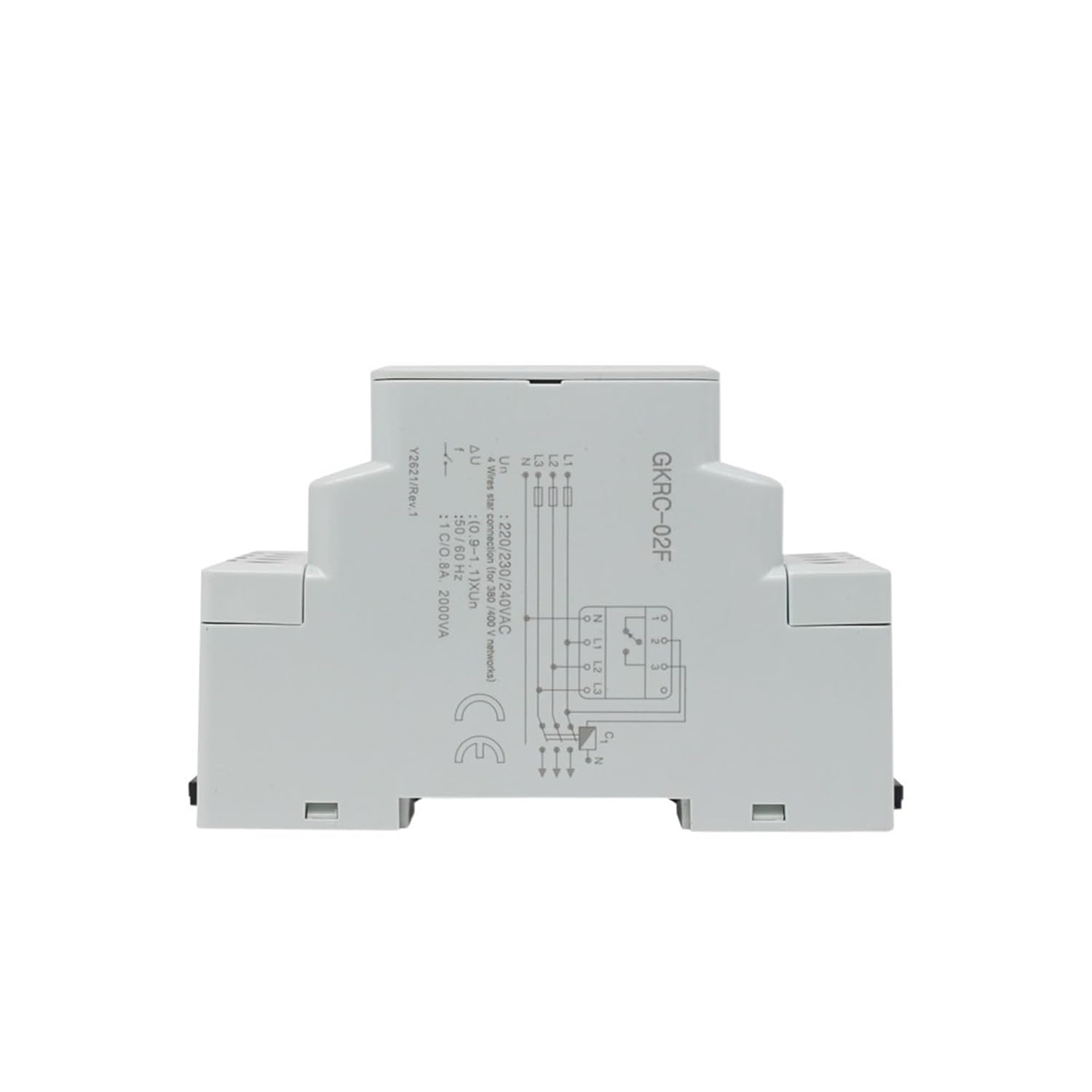 三相4線式GKRC-02F電圧監視位相シーケンスデバイスモニターリレー