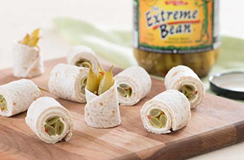 The Extreme Bean - Hot & Spicy, Pickled Green Beans. 33 Oz (3 Pack) #TOP3