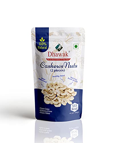 Dhawak Cashew Kernels 2 Piece Splits - 4 Kg. Kaju 2 Tukda | Kaju Fada (B08KLGDKWV) Amazon Price History, Amazon Price Tracker