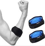 2 Uds Cinta Codo Tenista - Coderas para epicondilitis - Coderas de golfista ajustable - Cinta de compresión para el codo - Codera tendinitis - Cintas para codo de tenista - Cricket - Pesas - Golf.