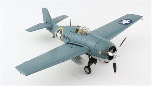 Hobby Master Grumman F4F-4 Wildcat Operation Torch Lt. Dcdr. John Raby, Vf-9, Uss Ranger, Nov 1942 1/48 Diecast Aircraft Pre-Built Model #TOP5