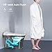 AKNIRL Smart Toilet with Bidet Built In, Modern Bidet Toilet with Tank, Heated Seat, Instant Warm Water, Pump-Assisted & Auto Flush, Foot Sensor Operation, Air Dryer, Night Light & Digital Display