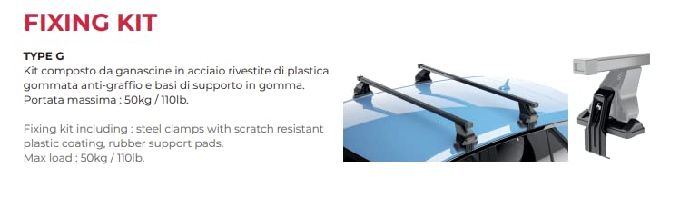 Portapacchi per auto Barre da Tetto Portatutto per Evoque (L538/L551) dal 2011 a oggi Mazda 3 da 2019 a oggi Mazda 6 da 2012 a 2017 Scenic X-Mod da 2013 a 2016