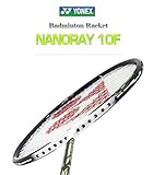 Yonex NANORAY 10F NEW Badminton Racket 2017 Racquet Lime 4U/G5 Pre-strung with a Half-length Cover (NR10F-LIME)