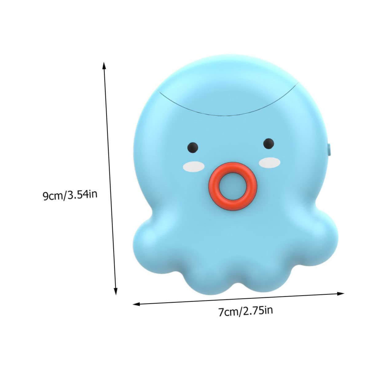 HEMOTON Baby Electric Nail Trimmer Portable Nail Scissors for Newborns Toddlers Cartoon Octopus Shape Compact Lightweight