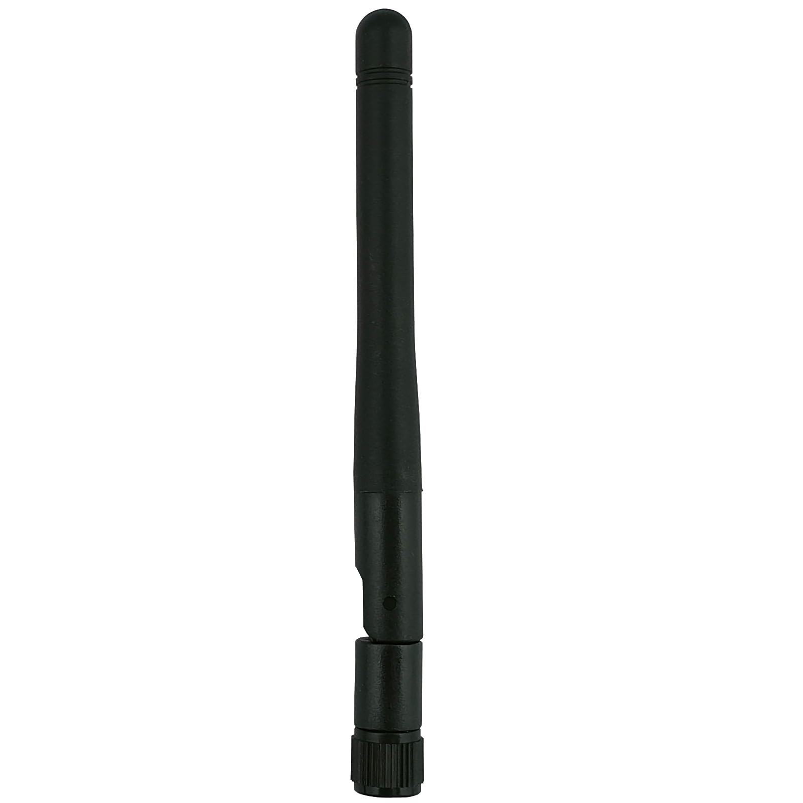 Antena RP-SMA de red para computadora (paquete de 2), señal inalámbrica WiFi de doble banda de 2 dBi, 2.4 GHz, 5 GHz, BT (RP-SMA macho (agujero))
