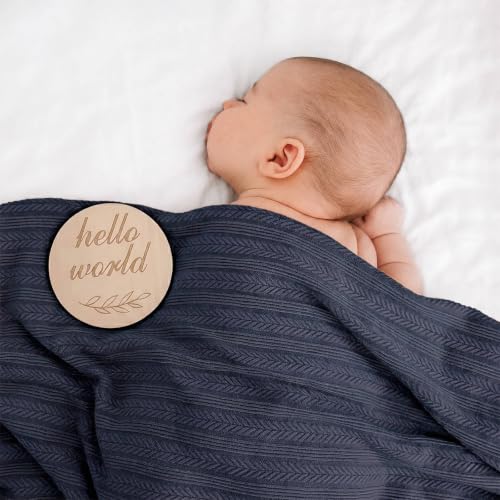 Image of BQUBO 3 Sets Baby Swaddle Blankets Swaddling Wrap with Hats Mittens Newborn Soft Silky Nursery Receiving Blanket Cute Bear Ears Hat Elastic Gloves Set for Unisex Baby 0-3 Months
