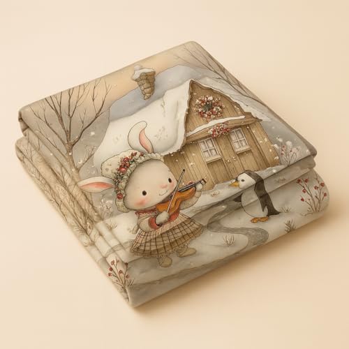 Image of King Size 7D Digital Print Bedsheet - 350 TC Cotton, Kids Friendly Design, Soft & Breathable 180 GSM Fabric, Machine Washable, Gift-Ready Packaging. (108x108 Inches). (Magical)