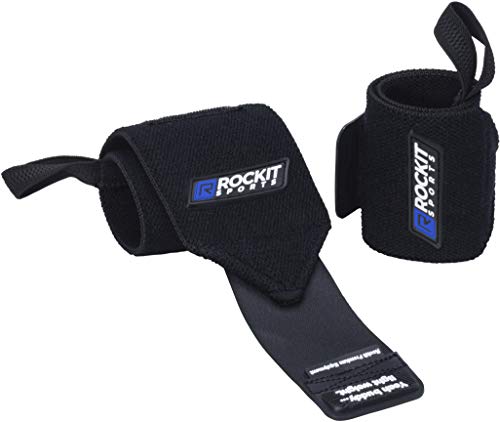 ROCKITZ Handgelenk Bandagen Fitness - Handgelenkbandage für Kraftsport, Crossfit & Krafttraining Bandage