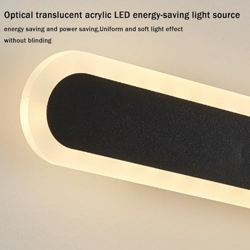 Lámpara de pared LED interior de 2700K-6500K regulable con mando aplique blanco de 40cm 2