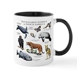 CafePress Endangered Species Of North America Mug 11 oz (325 ml) Ceramic Coffee Mug
