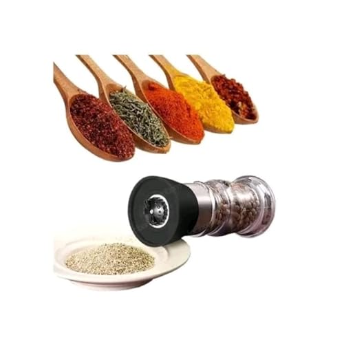 Moedor De Temperos Sal E Pimenta Manual Resistente Condimentos Cozinha