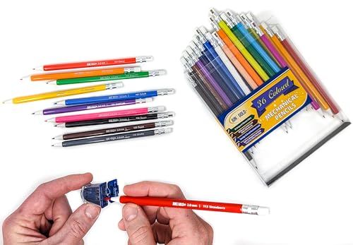 June Gold 10123 36 Assorted Colored 2.0 Mm Mechanical Pencils thumb #2