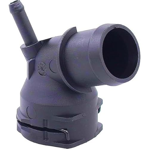 Engine Coolant Hose Flange for VW Golf Beetle Caddy 1.6 2.0 TDI, Radiator Car Radiator Coolant Hose Pipe Flange Connector, Volkswagen Golf Caddy Passat Jetta Tiguan, for Audi A3 3C0122291 3C0122291D