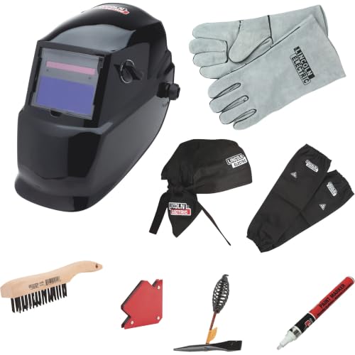 Image of Black Glossy Welding Helmet Kit