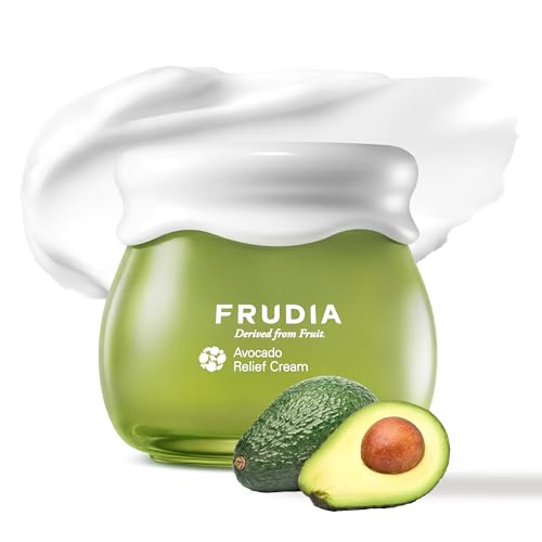 FRUDIA Avocado Relief Face Cream (1.94 oz) – Soothing and