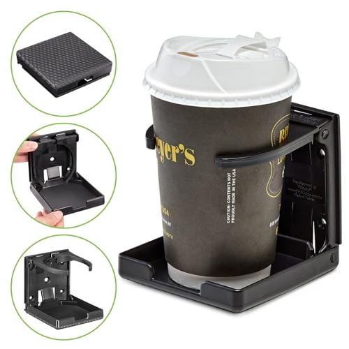Spurtar SCY0009 2Pcs Adjustable Folding Drink Holder Fit Most Size Mugs Bottle Wall Cup Holder Car Water Bottle Holder thumb #6