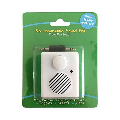 High Sound Quality - Re-recordable Sound Box - Front Play Button - Record