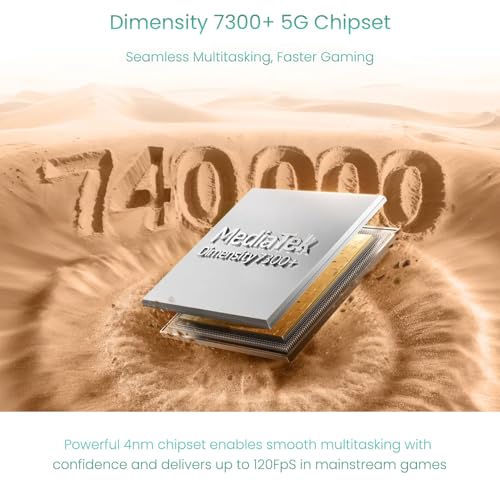 Image of realme 15 5G Smartphone 8+128GB Green,144Hz HyperGlow 4D Curve Display,7000mAh Battery,80W SuperVOOC,Dual 50MP 4K Cameras,Dimensity 7300+ Chipset,IP69