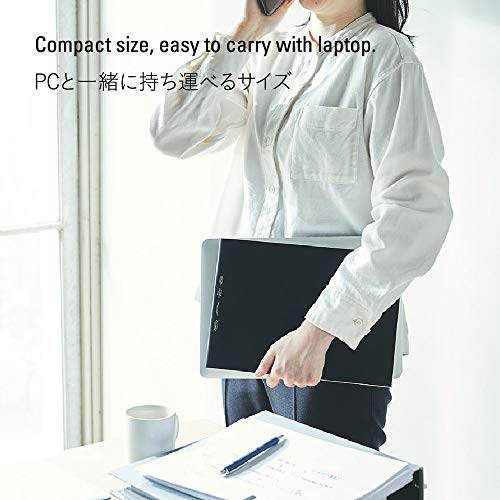 Nitoms S4201 Stalogy A4 Seat Pad, Horizontal, For Planning & Presentation, Black #TOP6