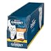 GOURMET Perle Erlesene Streifen, Katzenfutter nass, mit Huhn, 26 x 85g