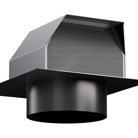 Hon&Guan 4 Inch Roof Vent Cap Cover