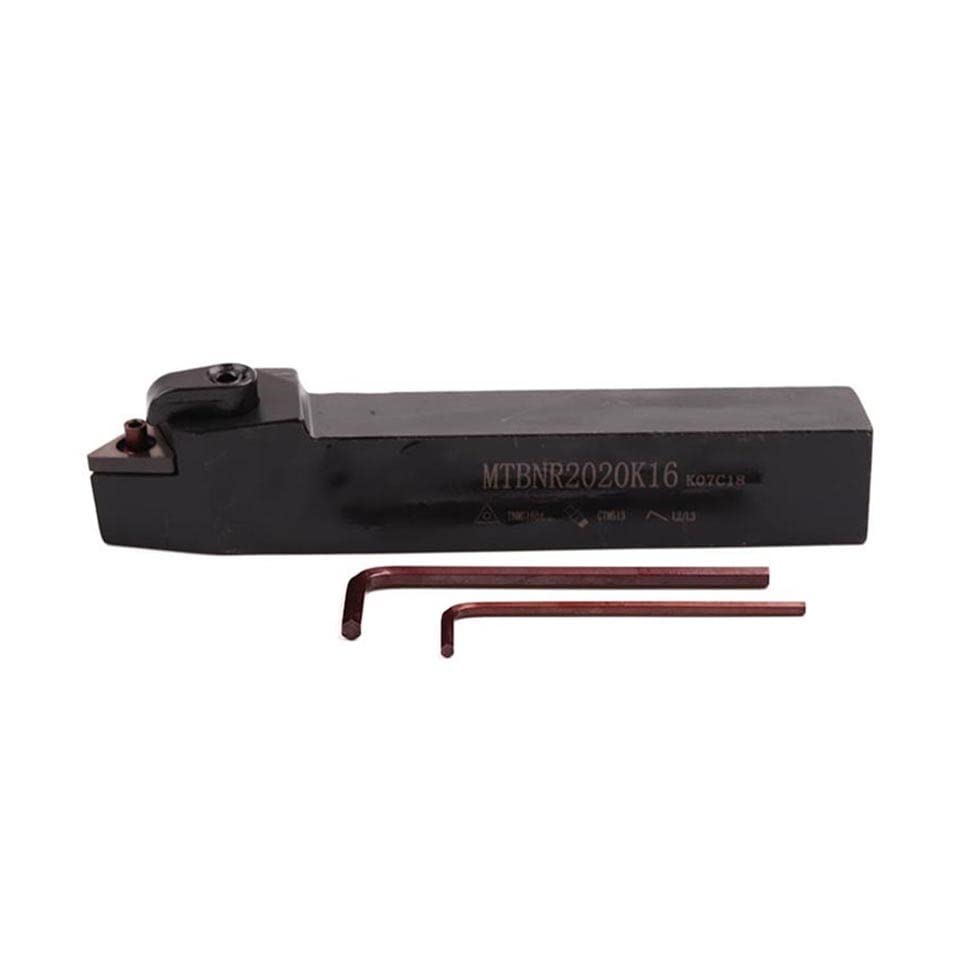 1pc Turning Holder MTBNR1616H16 MTBNR2020K16 MTBNR2525M16 MTBNL CNC Lathe Cutting Tools External Turning Tools Boring Bar(MTBNR2020K16)