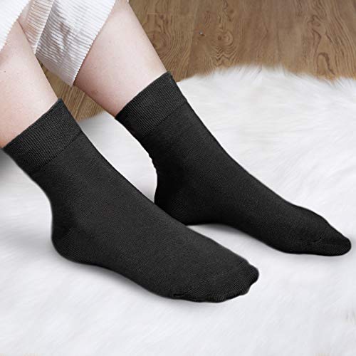 Image of FGZ Women Thin Cotton Socks Soft Cozy Socks Cute Ankle Crew Socks 5 Pairs