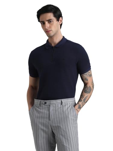 Image of Jack & Jones Men Cotton Solid Regular Fit T-Shirt