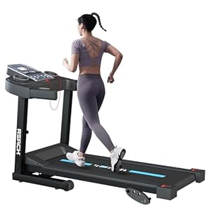 Reach T400 4HP Peak Multipurpose Automatic Foldable Treadmill with Manual Incline & LCD Display | Treadmill for Home 120 Kg | Electric Motorized Running Machine for Home Gym | Max Speed 12km/hr