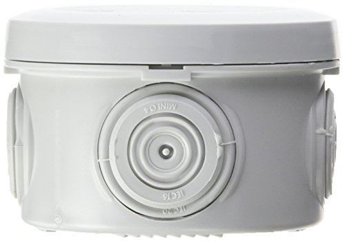 Legrand leg94513 Abzweigdose Schnappverschluss rund Durchmesser 60 mm 40 mm grau