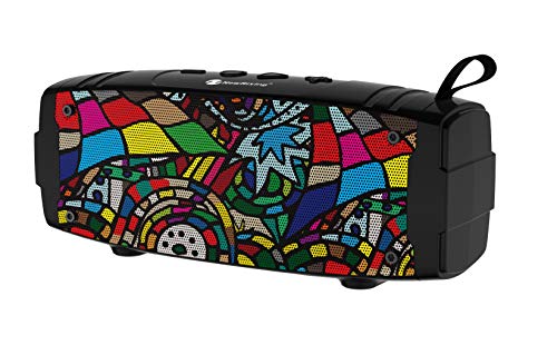 Image of ENHANCE Stone NR-3020 6W Wireless Portable Outdoor Bluetooth Speaker with USB /Micro SD Card /FM /AUX Input (Southeast Asian Camouflage)