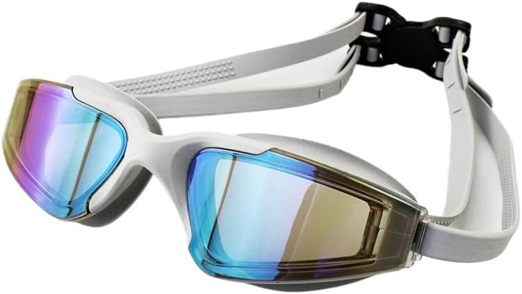 Waterproof Fog-proof Silicone Swimming Goggles Electroplated