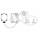 Maclean Energy MCE35 - Sensor de luz oscuridad 3450W 360° Sensor exterior