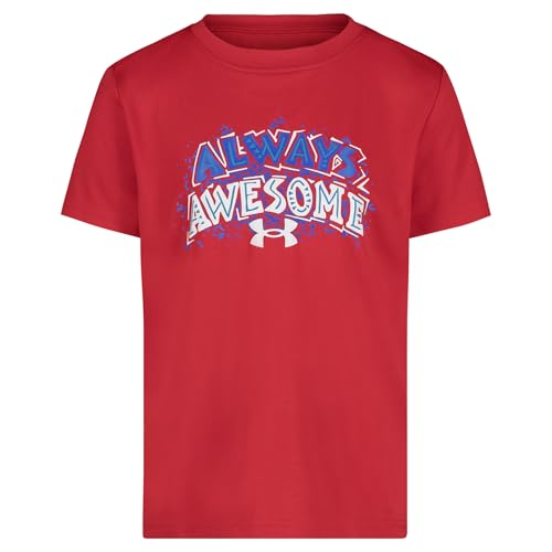 Image of Under Armour Boys' Short Sleeve Sports Graphic T-Shirt, Lightweight & Breathable, Relaxed Fit