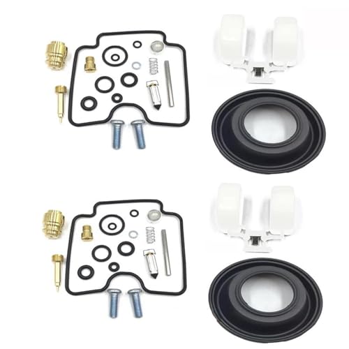 Kit de réparation carburateur moto XVS1100 V-Star 1100 avec flotteur et pointeau 1999-2009