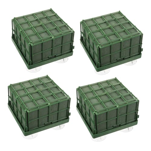 Homoyoyo Flower Arrangement Supplies Floral Mud Suction Cups Wedding Car Decor Set of 4 Easy to Assemble