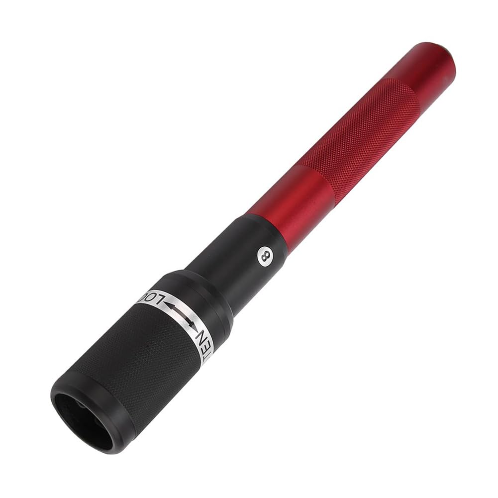 Queue Verlängerung, Cue Extender Aluminium Legierung Billard Halter Push Teleskop Queueverlängerung Pool Extende Billardhalter Erweiterung Zubehör Professionelle Enthusiasten Sportler Billardzubehör