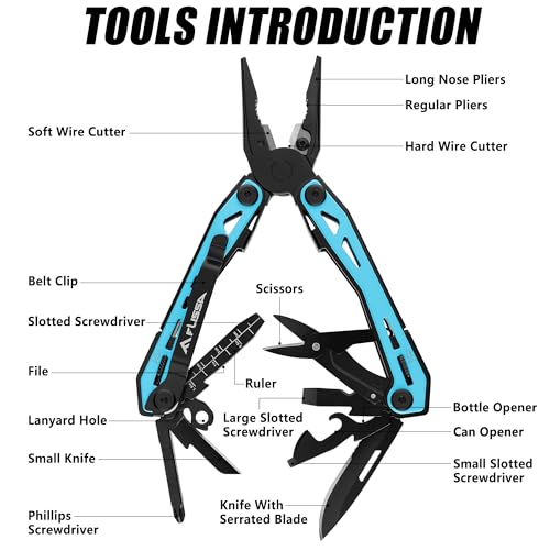 FLISSA 16-in-1 Multi Tool Pliers
