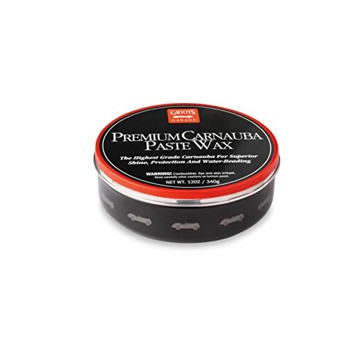 Griot’s Garage 11029 Premium Carnauba Paste Wax 12oz