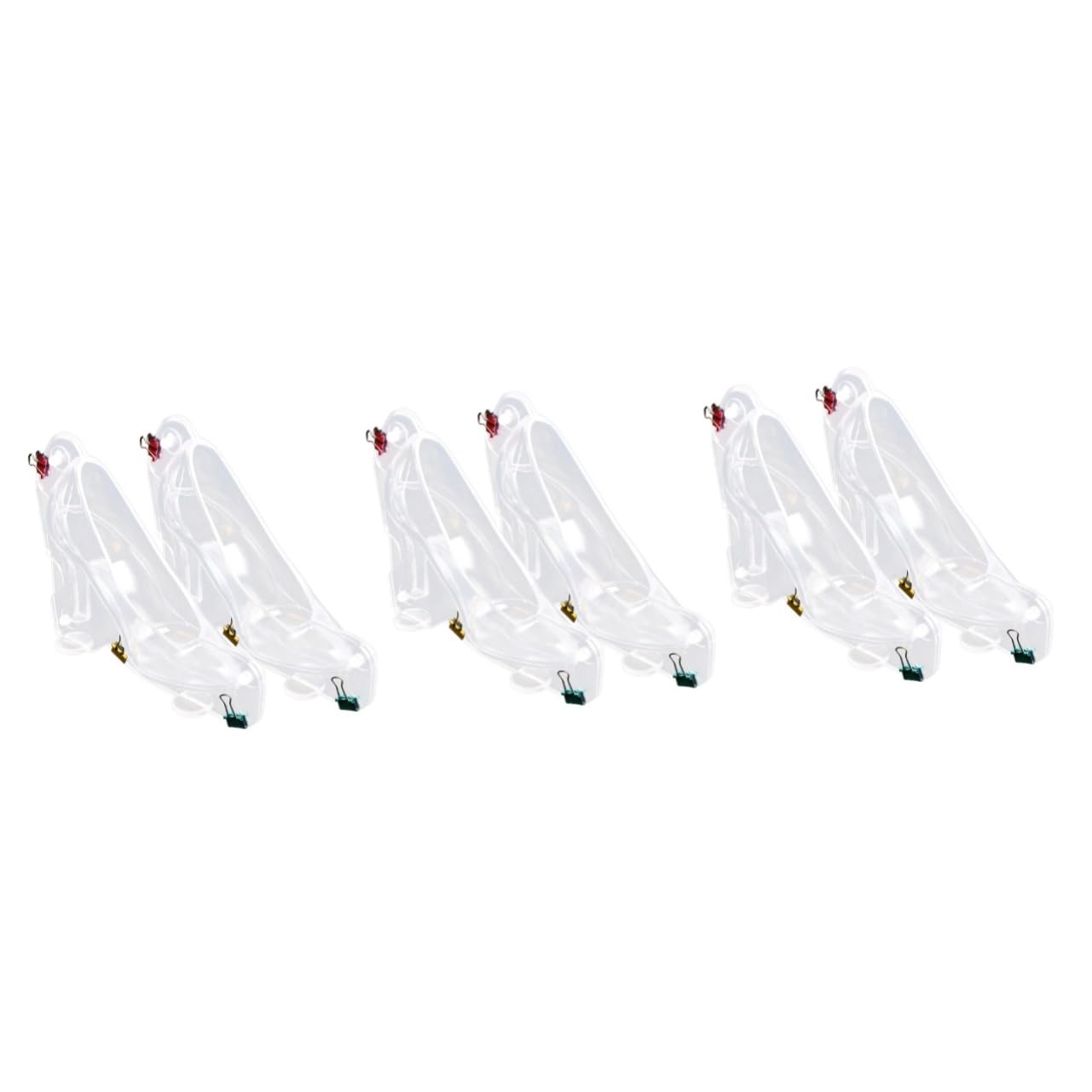 MAGICLULU 6pièces Moule à Chocolat Transparent Polycarbonate Set Pour Bonbons Et Pâtisseries Pour Amateurs De Professionnels Pâtisserie